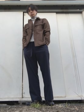 みやっちさん（メンズ・174cm）の冬コーディネート