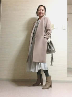 tomoさん（レディース・155cm）の冬コーディネート