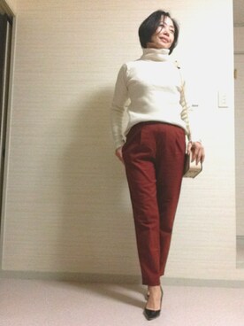 tomoさん(レディース・155cm)の冬コーディネート