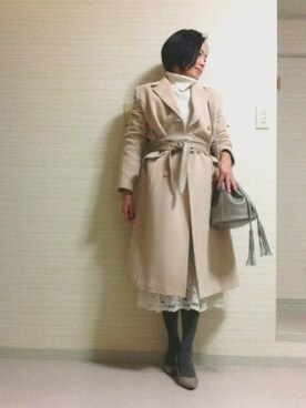 tomoさん（レディース・155cm）の冬コーディネート