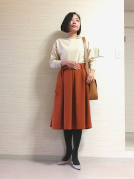 「BELLMER（ベルメール）のアイテム」を使った、tomoさん（レディース・155cm）の春コーディネート