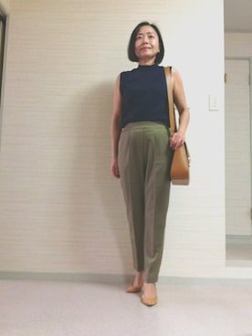 「BELLMER（ベルメール）のアイテム」を使った、tomoさん（レディース・155cm）の春コーディネート