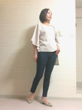 tomoさん（レディース・155cm）の春コーディネート