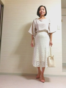 tomoさん（レディース・155cm）の春コーディネート