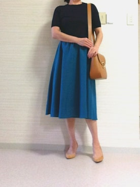 「BELLMER（ベルメール）のアイテム」を使った、tomoさん（レディース・155cm）の春コーディネート