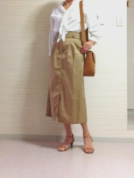 「BELLMER（ベルメール）のアイテム」を使った、tomoさん（レディース・155cm）の夏コーディネート