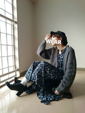 小鹿*さん（レディース・162cm）の秋コーディネート