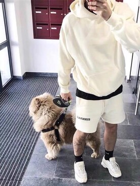 「F（エッフェ）のアイテム」を使った、wenniccさん（メンズ・175cm）の夏コーディネート