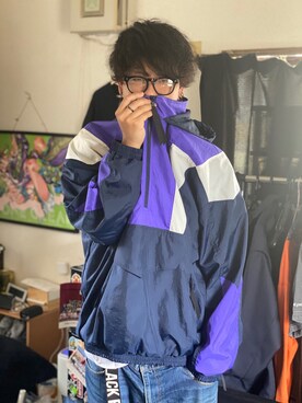 「BEAUTY&YOUTH UNITED ARROWS（ビューティーアンドユースユナイテッドアローズ）のアイテム（ナイロンジャケット）」を使った、238さん（メンズ・176cm）の冬コーディネート