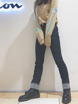 「Champion（チャンピオン）のアイテム（その他）」を使った、Miyuさん（レディース・163cm）の夏コーディネート