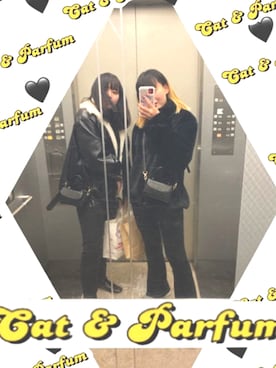「お買い物」｜「アイテム（ジャケット/アウター）」を使った、HINAYANさん（レディース・165cm）の秋コーディネート