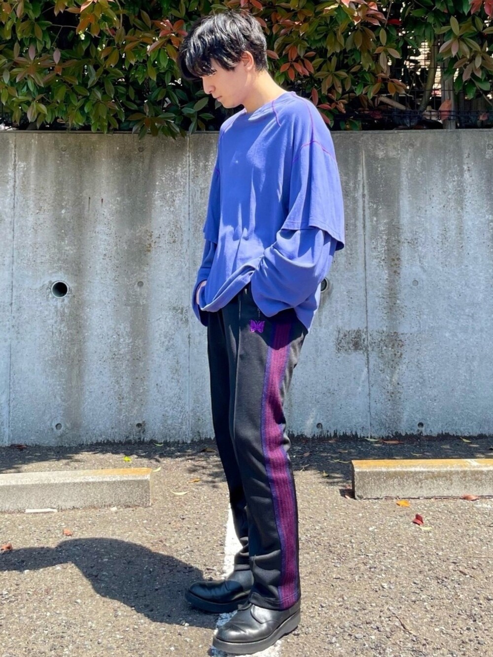 みずごろうさんの「Name. RAYON DOUBLE SLEEVE TEE (NMCU-20SS-014)（Name.）」を使ったコーディネート