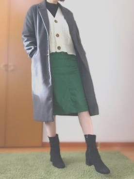 もみじ【Momiji】さん（レディース・165cm）の冬コーディネート