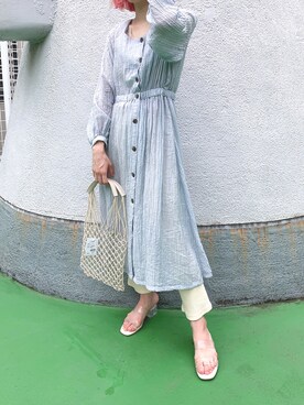 ユナオくんさん（レディース・163cm）の夏コーディネート