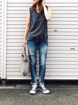 りょんさん(レディース・165cm)の夏コーディネート