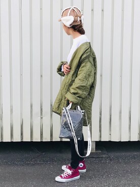 りょんさん（レディース・165cm）の冬コーディネート