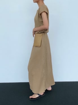 「Mayree（メイリー）のアイテム（ワンピース/ドレス）」を使った、りょんさん（レディース・165cm）の夏コーディネート