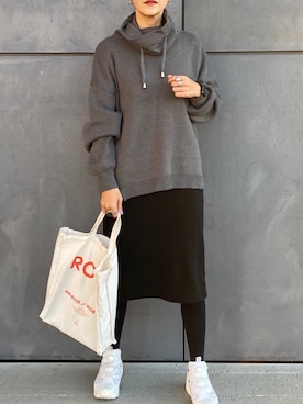 りょんさん（レディース・165cm）の冬コーディネート