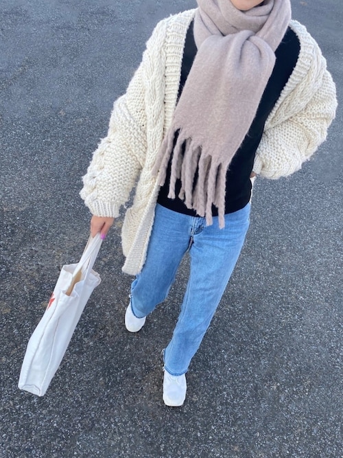 カーディガン TODAY FUL  Cable Handkint Cardigan 再入荷！トゥデイフル TODAYFUL ☆Cable Handkint Cardigan : dimanche