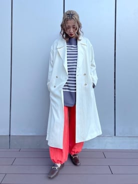 YOSHIDA MAYUさん（レディース・162cm）の春コーディネート