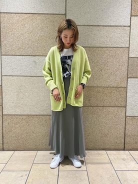 YOSHIDA MAYUさん（レディース・162cm）の春コーディネート