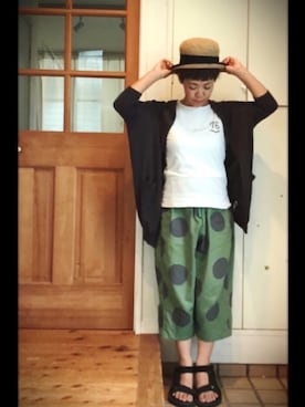 むろこ。さん（レディース・155cm）の夏コーディネート