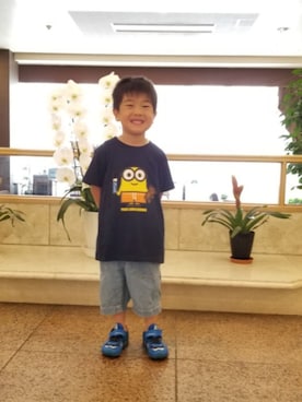 「ミニオンズ」｜タマゴ？ヒヨコ？さん（キッズ・110cm）の夏コーディネート