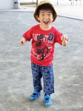 タマゴ？ヒヨコ？さん（キッズ・110cm）の夏コーディネート