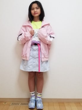 タマゴ？ヒヨコ？さん（キッズ・145cm）の冬コーディネート