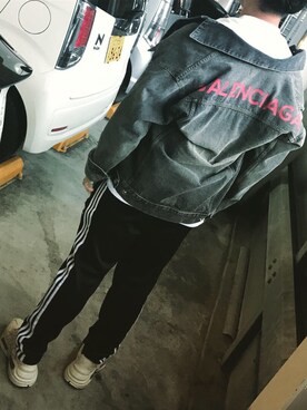 デニムジャケットを使った 登坂広臣 の人気ファッションコーディネート 髪型 セミロングヘアー Wear