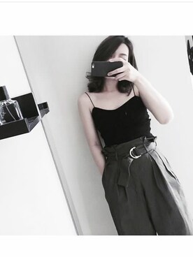 張羽晴さんのコーディネート