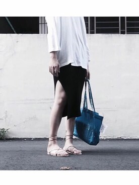 張羽晴さんのコーディネート