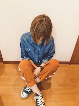 「CIEL（シエル）のアイテム」を使った、わいみーさん（レディース・154cm）の秋コーディネート