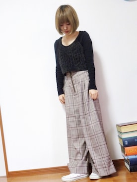 わいみーさん（レディース・154cm）の秋コーディネート