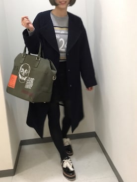わいみーさん（レディース・154cm）の冬コーディネート