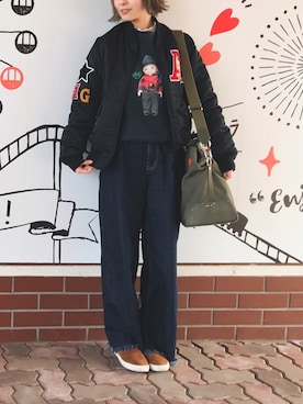 わいみーさん（レディース・154cm）の冬コーディネート