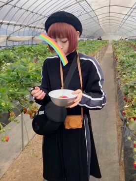 「平成最後のWEARISTAセンバツ」｜「アイテム（ハンチング/ベレー帽）」を使った、わいみーさん（レディース・154cm）の春コーディネート