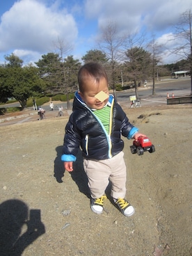 takuさん（キッズ・80cm）の冬コーディネート