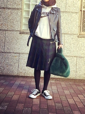 rkmmさん（レディース・163cm）の冬コーディネート