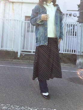 rkmmさん（レディース・163cm）の春コーディネート