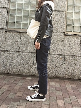 rkmmさん（レディース・163cm）の春コーディネート