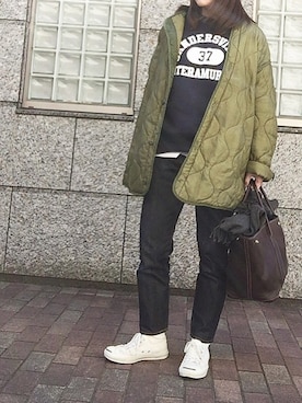 rkmmさん（レディース・163cm）の春コーディネート