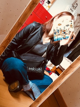 「UNIQLO（ユニクロ）のメリノブレンドベルスリーブセーター（長袖）（ニット/セーター）」を使った、nanakoさん（レディース・150cm）の春コーディネート