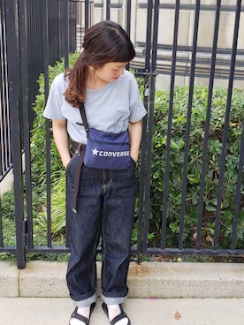 ぬ。さん（レディース・152cm）の春コーディネート