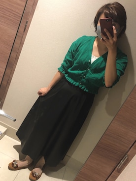 「SUPER HAKKA（スーパーハッカ）のアイテム」を使った、china＊さん（レディース・153cm）の秋コーディネート