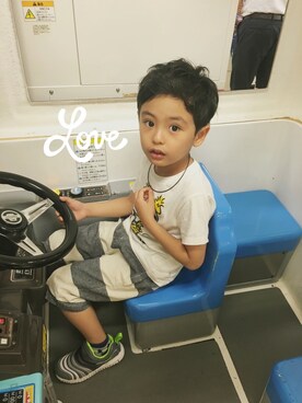 Minさん（キッズ・120cm）の夏コーディネート