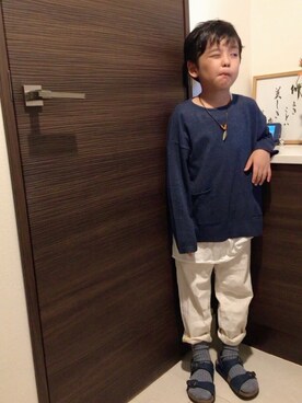 Minさん（キッズ・120cm）の秋コーディネート