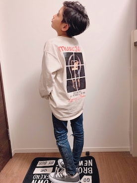 Minさん（キッズ・132cm）の秋コーディネート