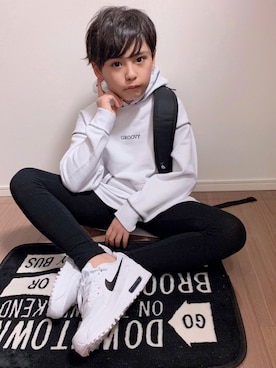 Minさん（キッズ・134cm）の冬コーディネート