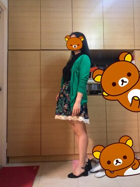 「Maple（メープル）のアイテム」を使った、Morino_kumaさん（レディース・159cm）の秋コーディネート